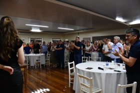 Clvis Tramontina ministra palestra em Salvador do Sul