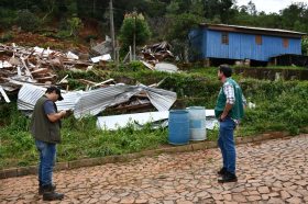 Laudo geolgico revela riscos de deslizamentos em Salvador do Sul