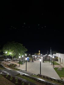 So Jos do Sul promove Caminhada Luminosa e reinaugurao da Praa Municipal