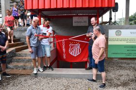 Vestirio do campo do Juventus  revitalizado