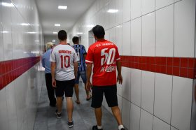 Vestirio do campo do Juventus  revitalizado