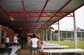 Vestirio do campo do Juventus  revitalizado