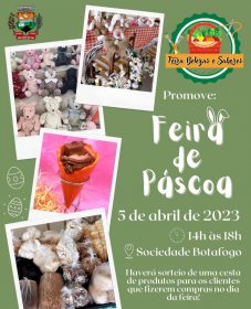 Feira das Belezas e Sabores promove a tradicional ‘Feira de Pscoa’ em So Jos do Sul