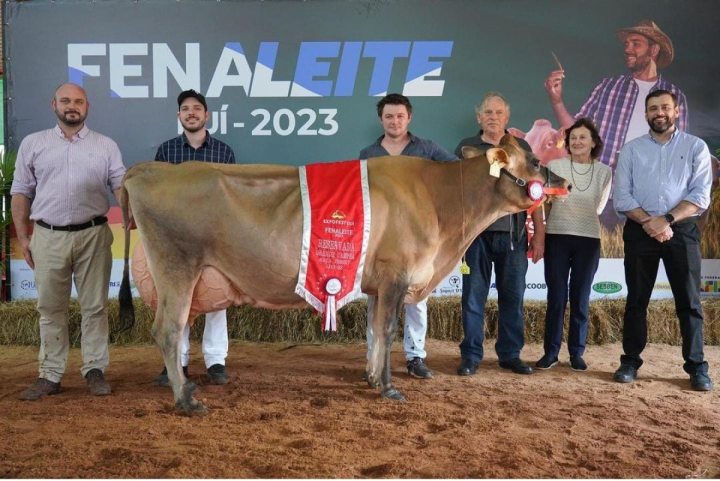 Agropecuria Fortaleza  campe no concurso morfolgico na Expofest, de Iju