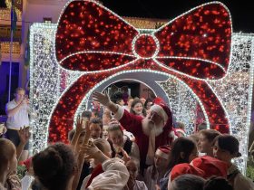 Natal em Tupandi teve sua abertura ofical na sexta com show de acendimento de luzes