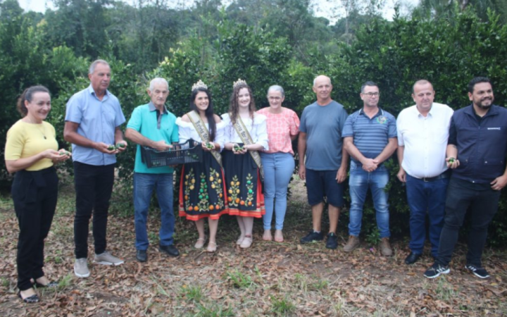 Aberta safrinha de bergamota em So Jos do Sul