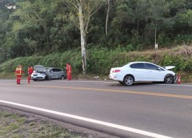 Acidente de trnsito registrado em Baro Velho