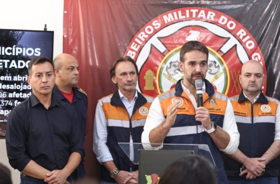 Governo alerta para deslizamentos na serra e litoral norte e nova elevao do Guaba