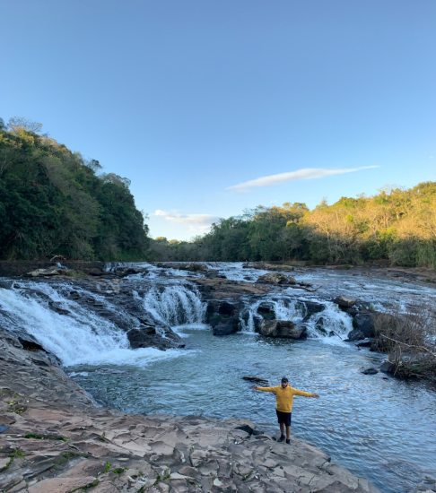 Cascata do Rosrio, em So Jos do Hortncio