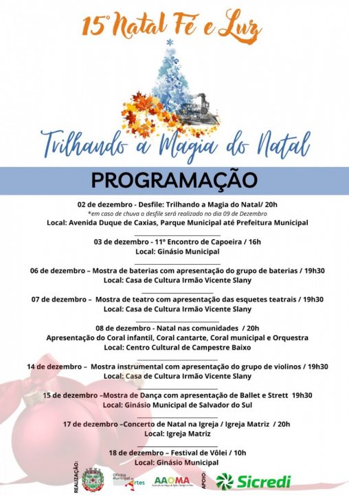 Programao completa